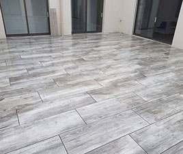 réalisation de terrasse - site AC Etanchéité