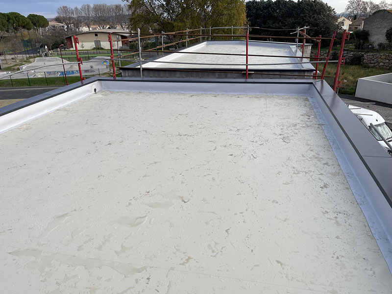 Travaux d’étanchéité toiture terrasse - Réalisations - site beziersetancheite.com